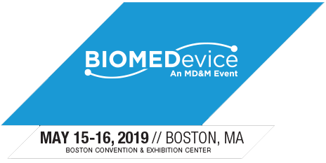 biomedevice boston 2019 logo