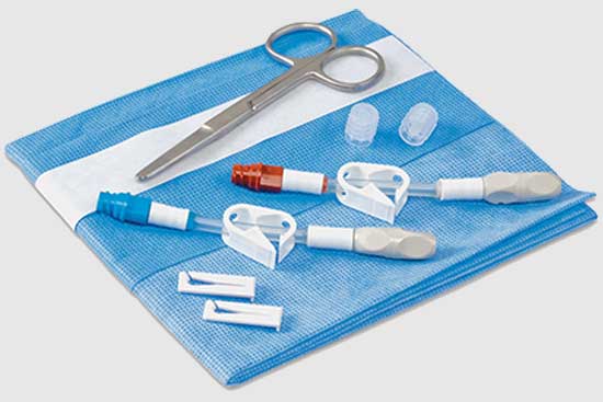 hemodialysis catheter repair kit