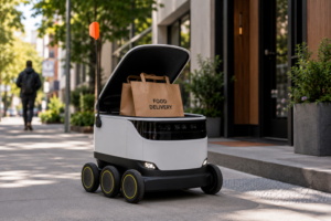 Food delivery robotics