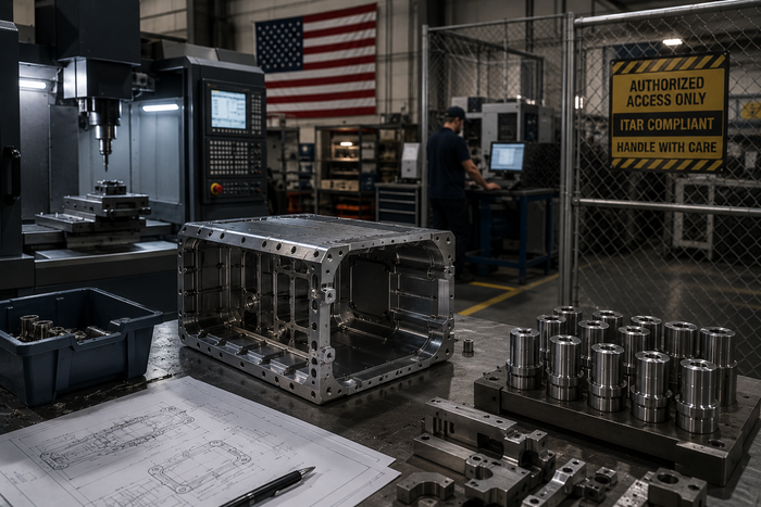 Domestic manufacturing under ITAR constraints